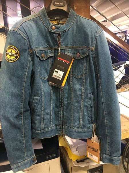ducati scrambler denim jacket