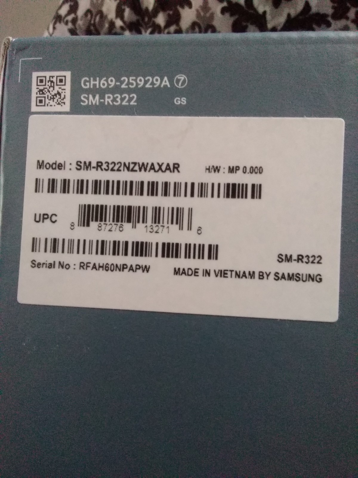 SAMSUNG Gear VR Virtual Reality Oculus Headset Glasses SM-R322