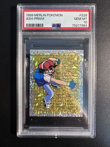 レア1999 Merlin SILVER PRISM サトシ ピカチュウ PSA レア1999 Merlin SILVER PRISM サトシ ピカチュウ PSA Auction