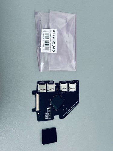 iFlash Quad MicroSD Adapter iPod 5G 6G 7G Video Classic Up