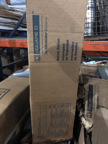 Square D HU363RB Heavy Duty Outdoor Safety Switch 600v Rainproof 3R Enclosure