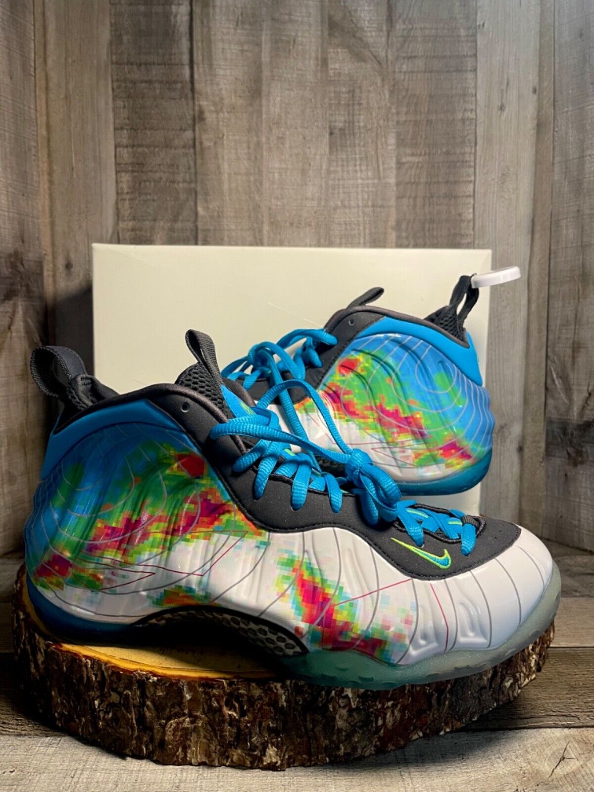 2013 Nike Foamposites One Weatherman's (575420-100 2013 Nike Foamposites One Weatherman's (575420-100