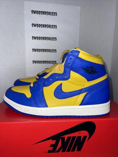 1217Nike Air Jordan 1 Low イエロー/ブルー Nike Air Jordan 1 Low イエロー/ブルー