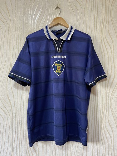 ウェア Scotland 1998  Soccer Uniform SCOTLAND 1998 1999 HOME FOOTBALL SHIRT SOCCER JERSEY UMBRO