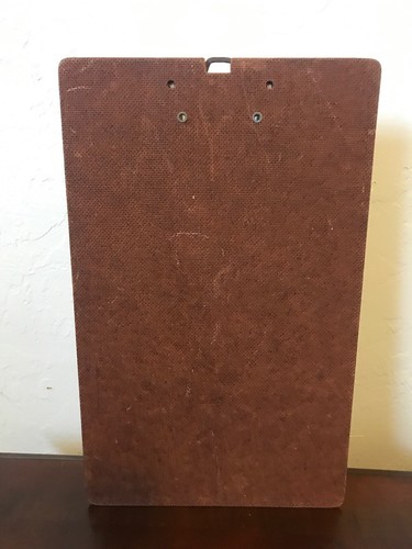 Vintage Shannon Arch Stacking Receipt Clipboard Wall Mount Industrial 1920s