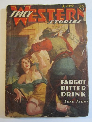 Spicy Western Stories Pulp v. 9 #5, Aug. 1942, GD