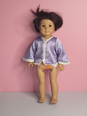 2008  American girl Doll Brunette hair Brown eyes Short Hair