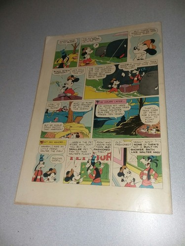 3 Issue mickey mouse Walt Disney golden age Dell Comics Lot Run set Collection