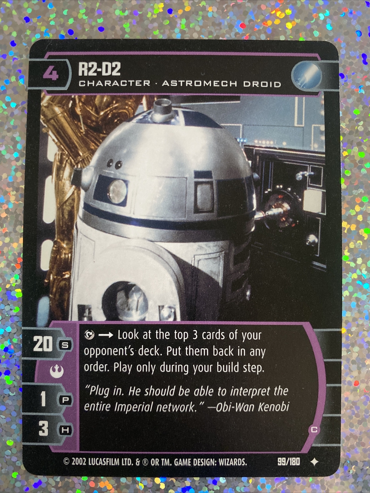 STAR WARS TCG - R2-D2 - NM UNPLAYED