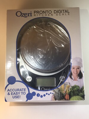 BNIB Ozeri Pronto Digital Kitchen Scale ZK14-S   NIB