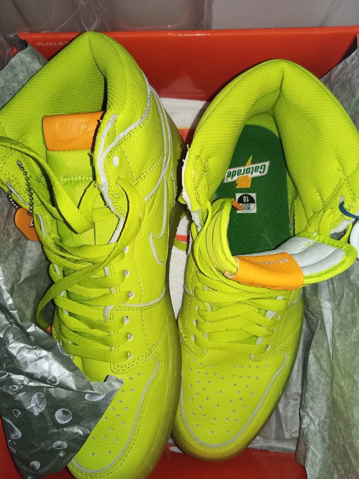 NIKE Air Jordan 1 Gatorade イエロー 28.0 未使用 NIKE Air