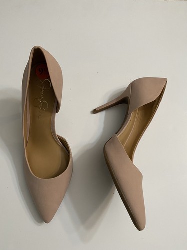 JESSICA SIMPSON*エレガント*ヌーディー*華奢ストラップパンプス Jessica Simpson JP-HAZZU Women's Beige Open Toe Ankle Strap
