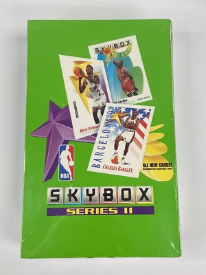 1991-92 Skybox Series 2 NBA Basketball Box Direct From Sealed Cases