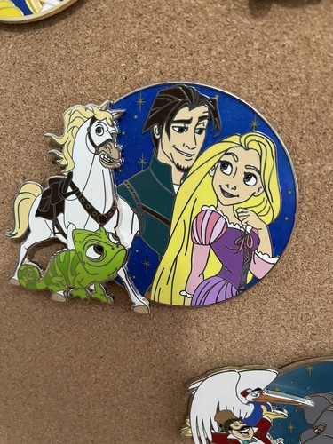 Disney Fantasy Pin RAPUNZEL, Flynn, Pascal Sidekick LE 35 | eBay