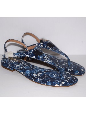 

LAUREN RALPH LAUREN Женские темно-синие сандалии-стринги с круглым носком и логотипом Ellington, Navy, 802868569002