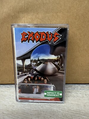 Exodus - Impact Is Imminent Cassette Tape 1990 Capitol Records Heavy Metal