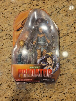 PREDATOR MACHIKO 7'' Action Figure NECA NEW Series 18 New
