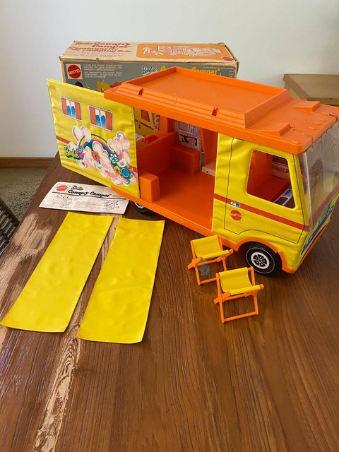 vintage barbie camper van