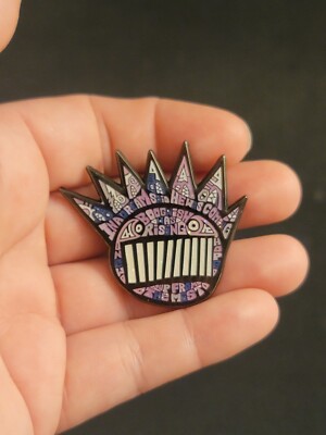 WEEN Band Pin '' Purple '' Boognish Artist Edition AE 20 Rare by Danny Steinman