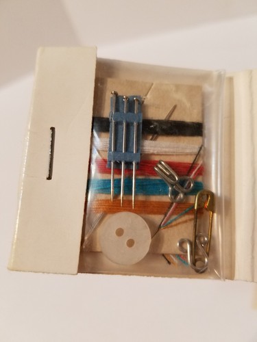 Vintage Sewing Mending Kit - Matchbook - Hotel Hacienda Cocoyoc Morelos Mexico