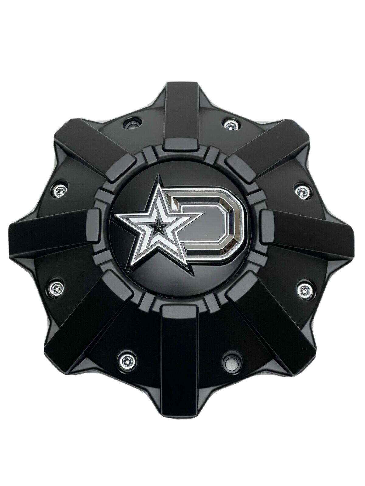 Dropstars Matte Black Wheel Center Cap 6056B212 S1209-08 Dropstars Matte Black Wheel Center Cap 6056B212 S1209-08