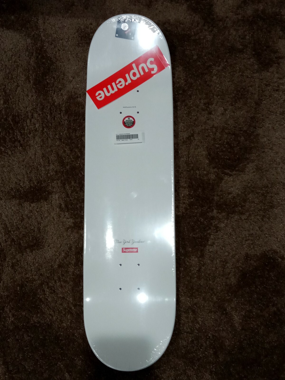 Supreme New York Yankees Skateboard Deck IN HAND Airbrush Graffiti 8 1/4