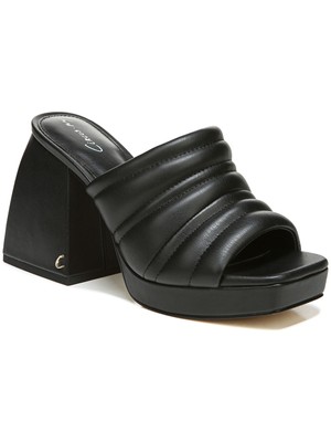 

CIRCUS BY SAM EDELMAN Женские черные босоножки без шнуровки Marlie на платформе 1 дюйм на каблуке 8,5, Черный, H6282S1