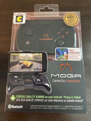 Moga Wireless Bluetooth Android Controller, For Phone Games Black Open Box