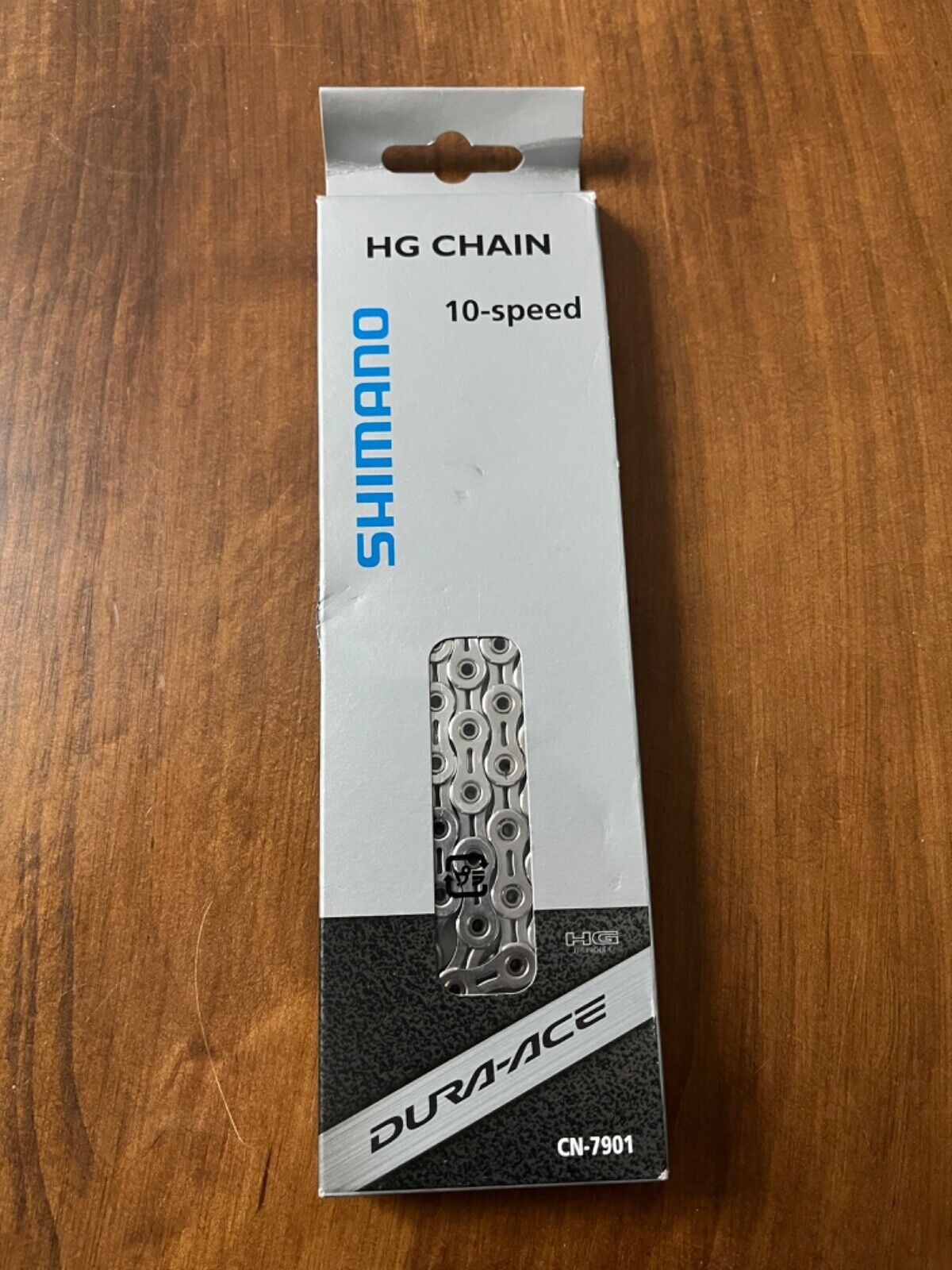 Shimano Dura Ace SUPER NARROW HG Chain CN-7801 10 Speed No Shimano Dura Ace SUPER NARROW HG Chain CN-7801 10 Speed No