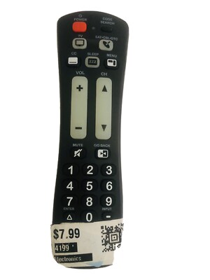 Genuine RCA Universal Remote Control RCRH02BR GREAT Condition