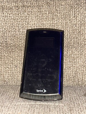 Sanyo Incognito SCP-6760 - Black ( Sprint ) Rare Cellular Full Keyboard Phone