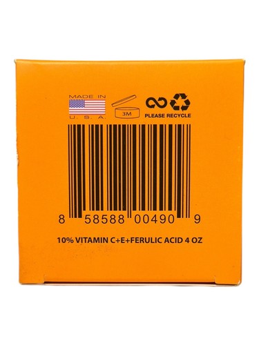 Timeless Skin Care 10% Vitamin C + E Ferulic Acid Serum, 4 Oz Jumbo Brand New