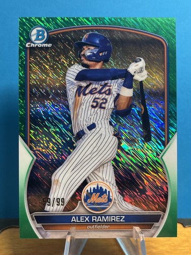 2023 Bowman Chrome Prospects Green Shimmer Refractor 59/99