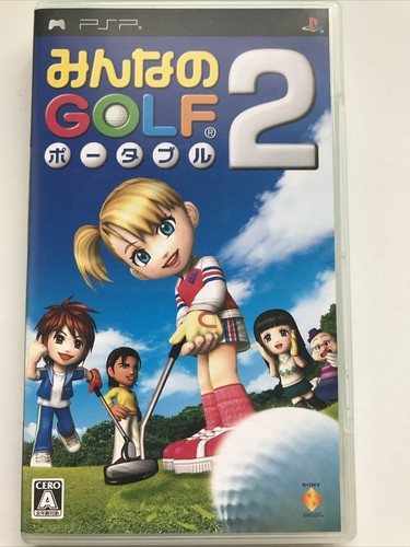 PSP Playstation Portable Minna no Golf2 portable sony used