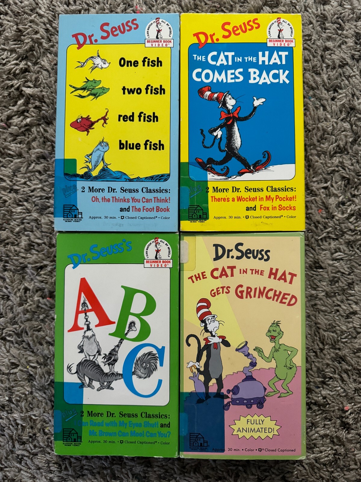 Dr. Seuss's VHS Collections 74645124636| eBay