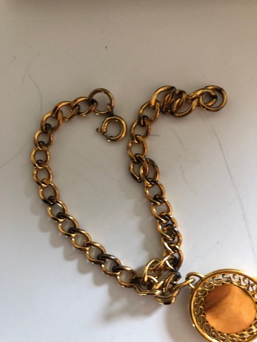 Mead Black Pen And Charm Bracelet