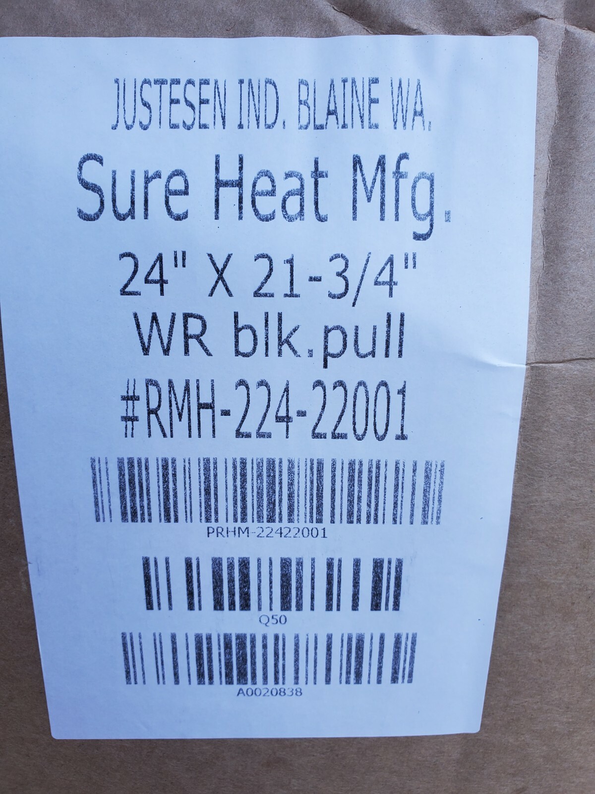 Jestesen Fireplace Black Mesh Replacement Curtain Screen 2 Panels 22" x 48" 