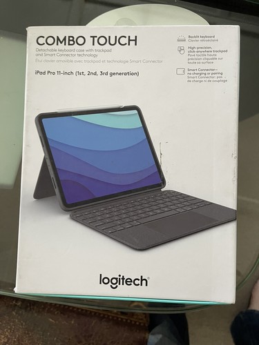 Logitech Combo Touch Keyboard Case for iPad Pro 11