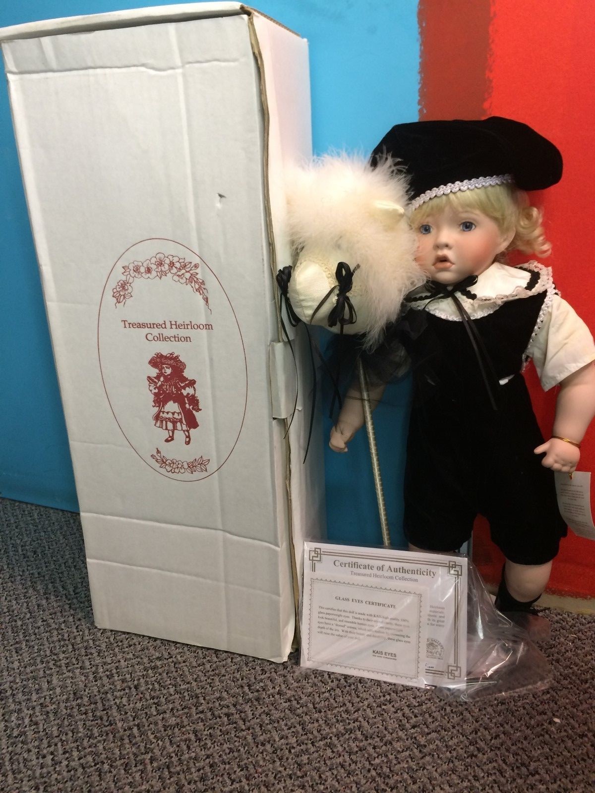 Treasured Heirloom Janis Berard LE 1,000 Sean w/ Hobby Horse 21