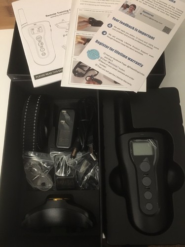 PATPET P-collar 320 EU Plug Dog Training Collar Innovative Blind Operation Shock