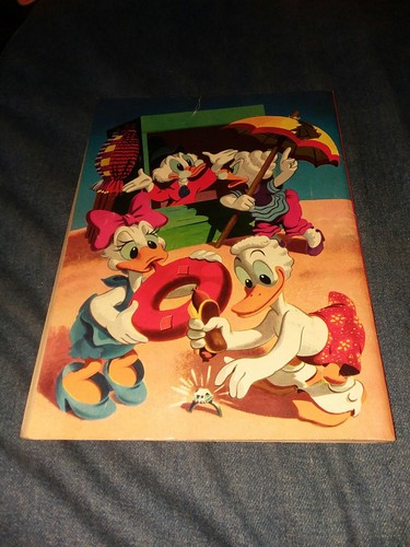 Walt Disney Donald Duck Beach Party 2 dell giant comics 1955 uncle scrooge barks