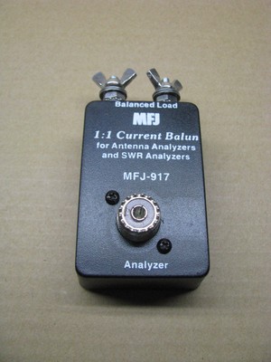 MFJ-917 Balun, 1:1, current, for SWR Analyzer Ham Radio. Buy it now for 24.99