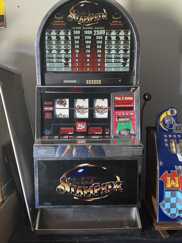 Williams jackpot stampede slot machine for sale craigslist