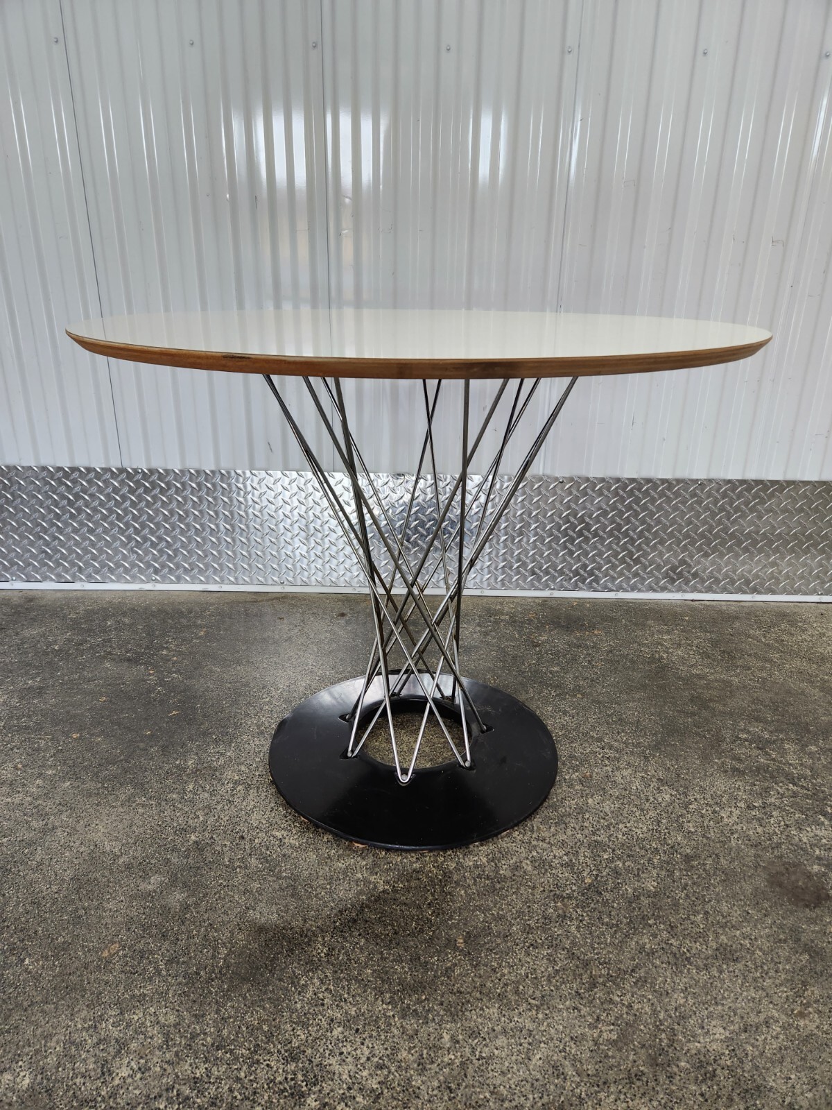週末セール　NAGANO INTERIOR Real still table 70'S KNOLL INTERNATIONAL ISAMU NOGUCHI CYCLONE TABLE | eBay