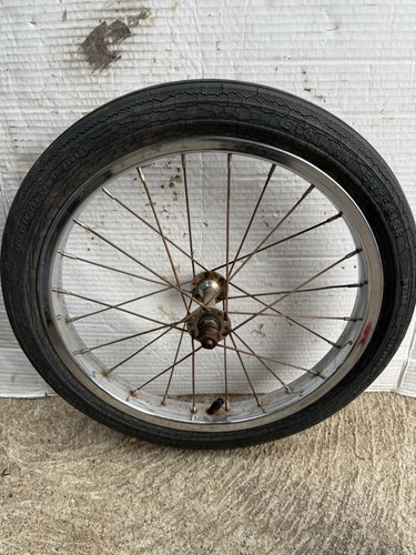 激レア Schwinn Sting-Ray wheel tire Schwinn Stingray OCC Chopper Front Wheel SMALL YOUTH 18 Inch