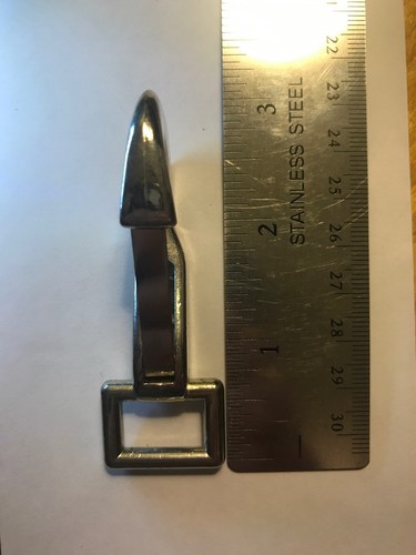 3/4” x 1/2” Nickel Plate Chap Snap (8 for $2)