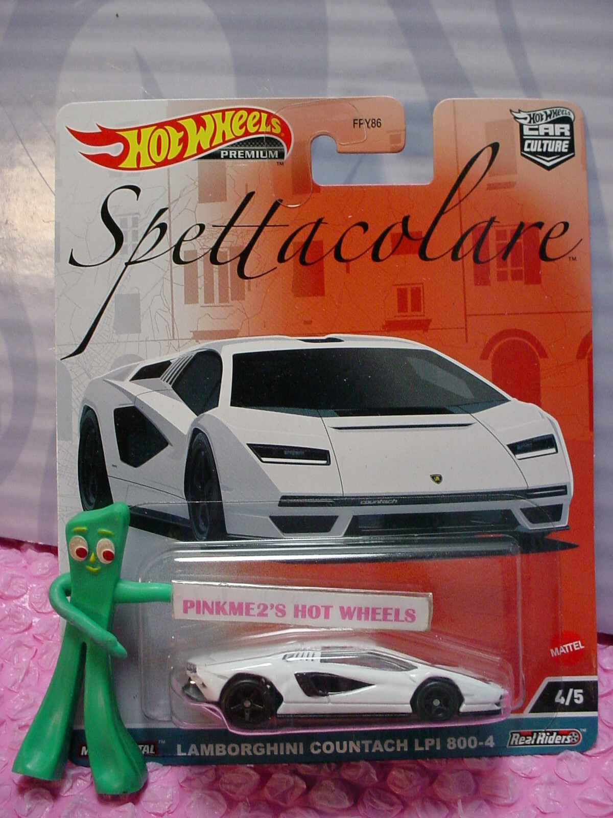 ミニカー Hot Wheels Lamborghini Countach LPI800-4 Amazon.com: Hot Wheels Lamborghini Countach LPI 800-4