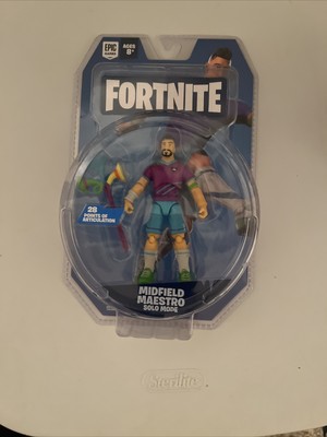 Fortnite Midfield Maestro Solo Mode 4'' Action Figure Epic Games Jazwares Toy NEW
