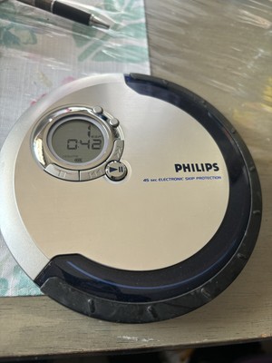 Philips AX5215/17 Portable CD Player Music Disc Portable Handheld WORKS