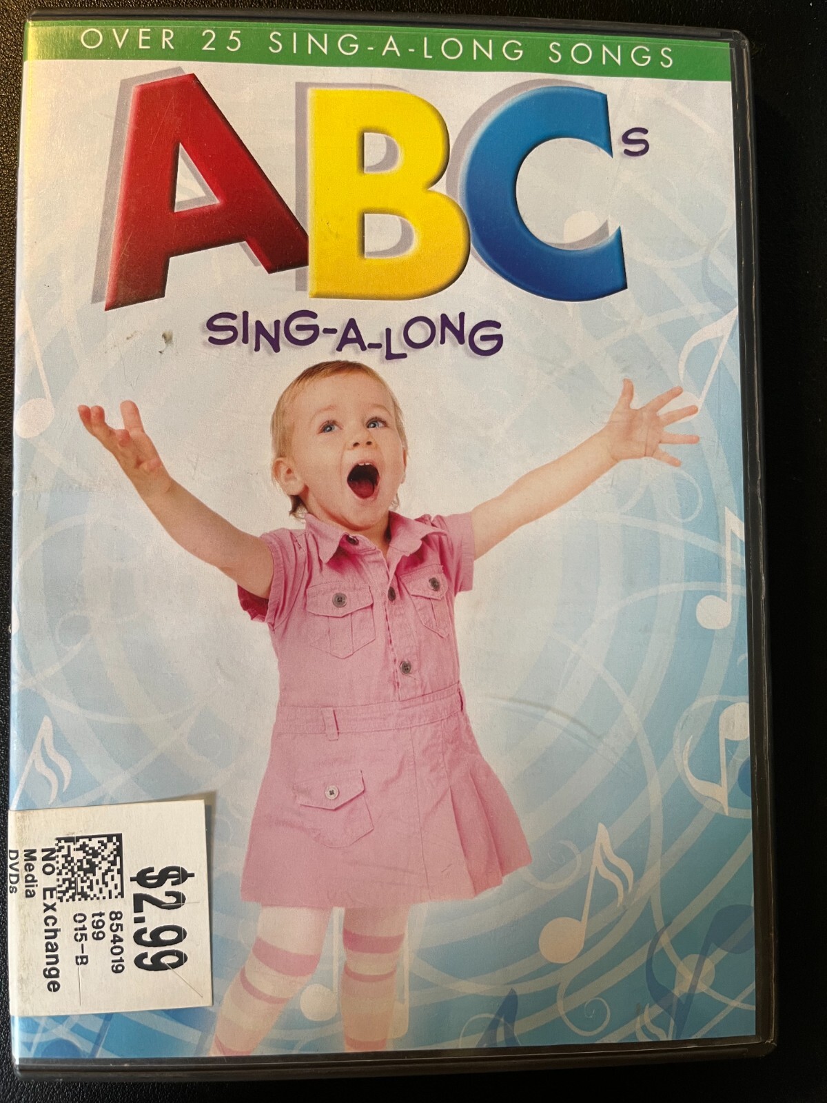 ABCs Sing-A-Long (DVD, 2004) Over 25 Sing-A-Long Songs Ft
